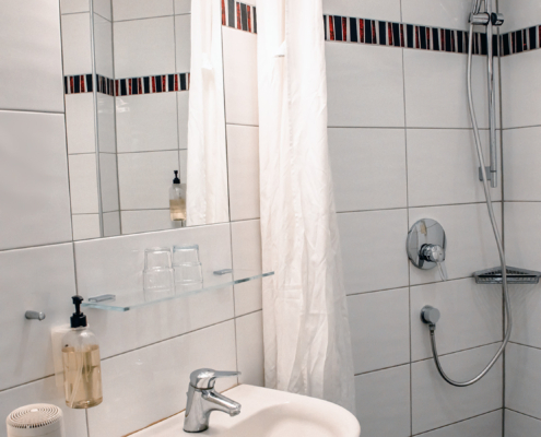 Ansicht Doppelzimmer Badezimmer