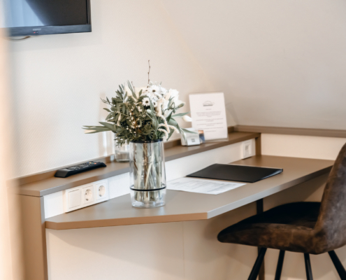 Ansicht Kombizimmer Schreibtisch